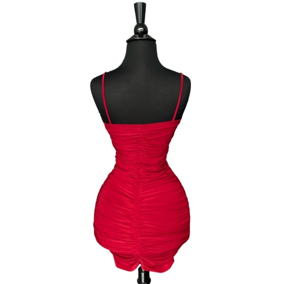 Windsor Ruched Mini Dress - Picture 2 of 8